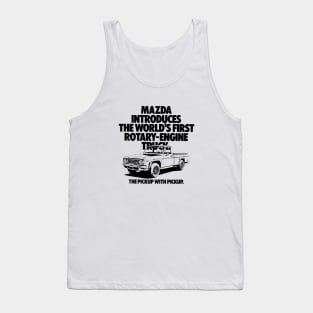 Mazda REPU. Worlds First Rotary Truck Pickup Advert Tank Top